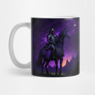 "Warrior of the Night: A Magical Warrior Embracing Splendor" Mug